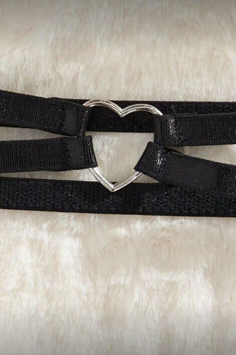 Liguero doble corazón